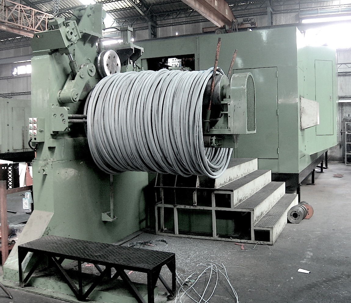 Forging machine at KZ manufacturing facility